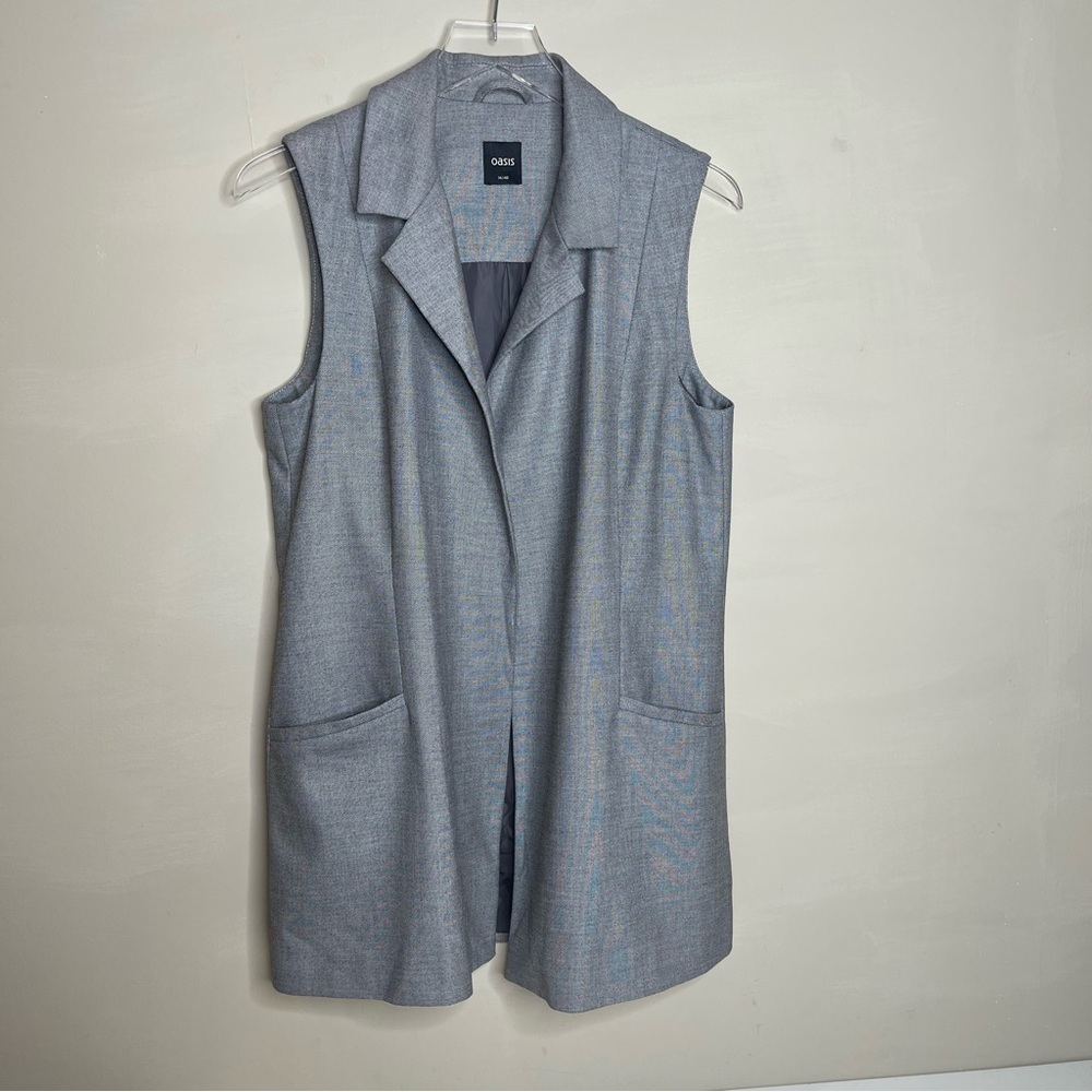 Oasis tonic Tailored Suit vest grey